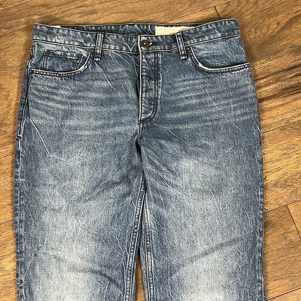 RAG & BONE Peggy Straight Jeans in Siesta Shade Sz 29 EUC - Picture 3 of 7